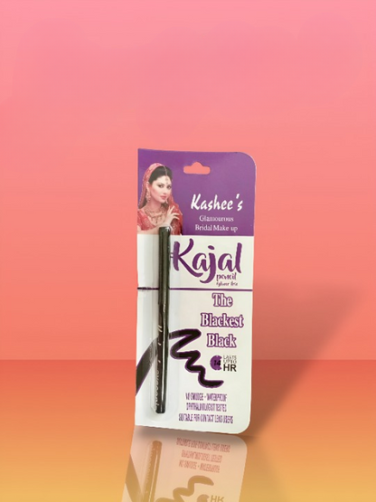 Pack Of 01 - Kashee's Black Kajal Pencil - Kajal Pencil For