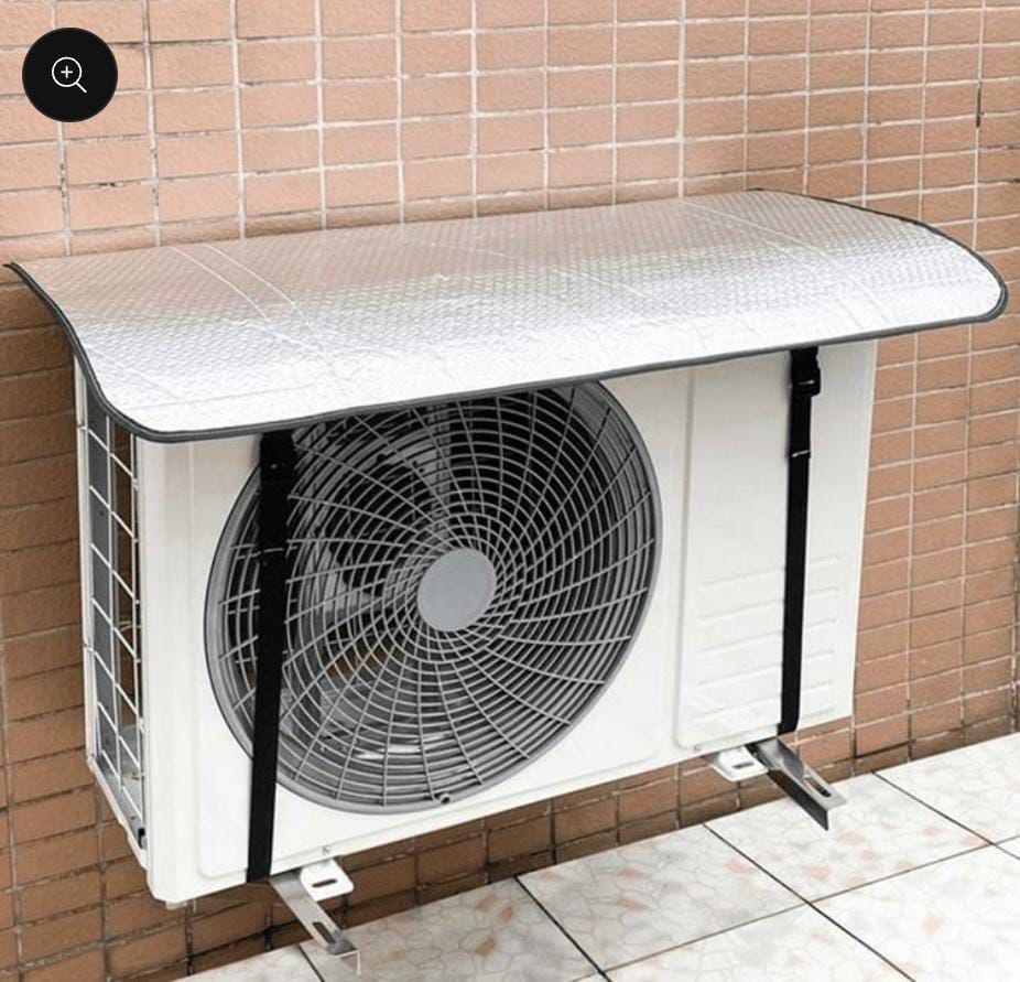 Ac Outdoor Unit Protector Heat Insulation Sunlight Shade Protector from Dust With
