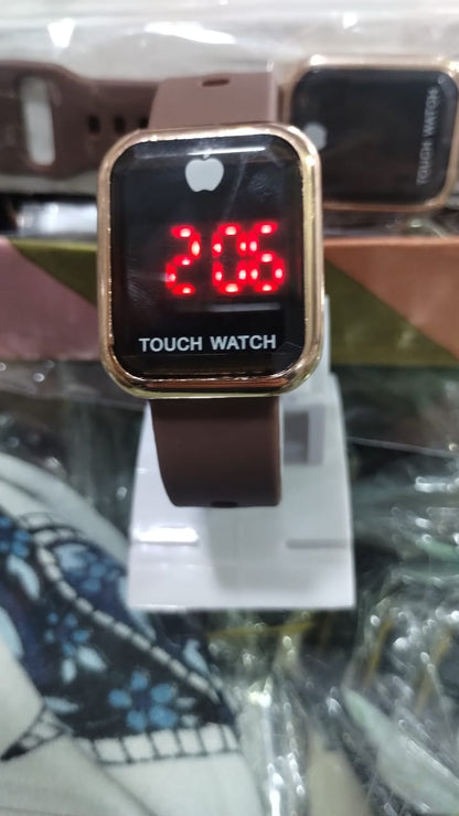 Touch LED Watch Fashion Casual Sports Men's Watch Touch Smart LED Digital