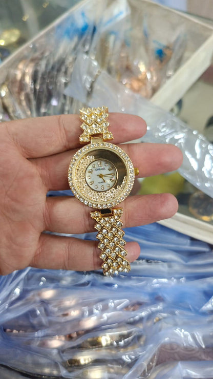 Fashion Watch Popular Fashion Diamond Women's Watch Quartz Leisure Watches for Women