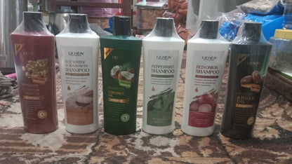 Pack Of 01 - Lichen Professional Shampoo Set 400ml Keratin, Rice