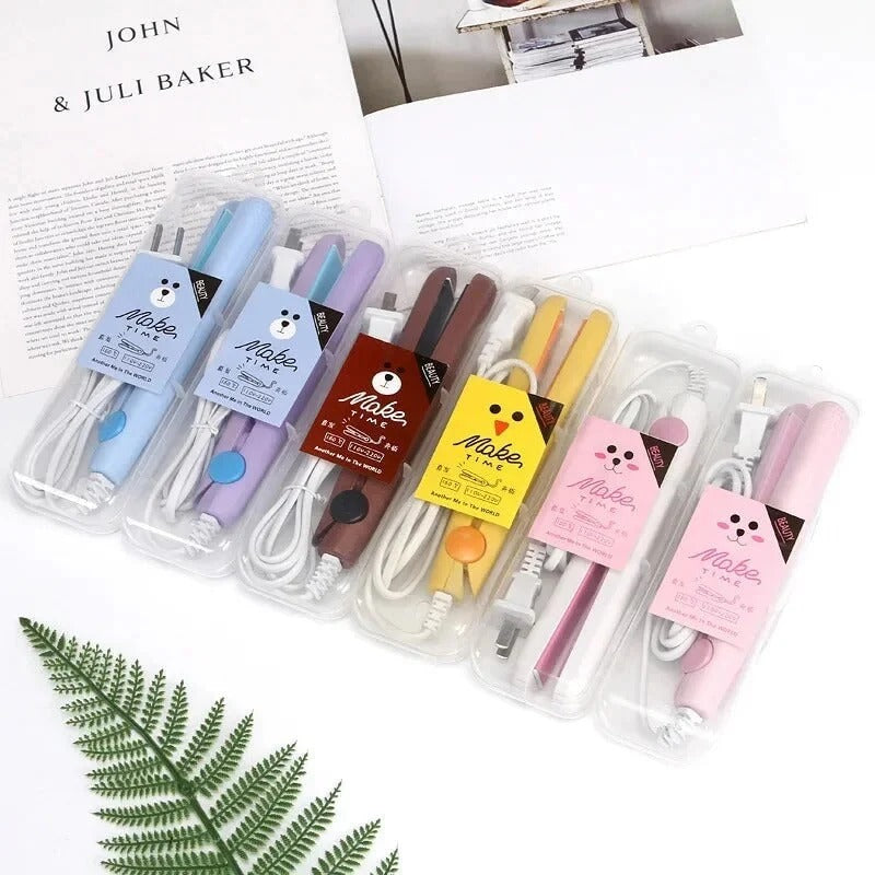 Mini Portable Hair Straightner / Air Smooth, Silky, Frizz-free And Healthy. (with