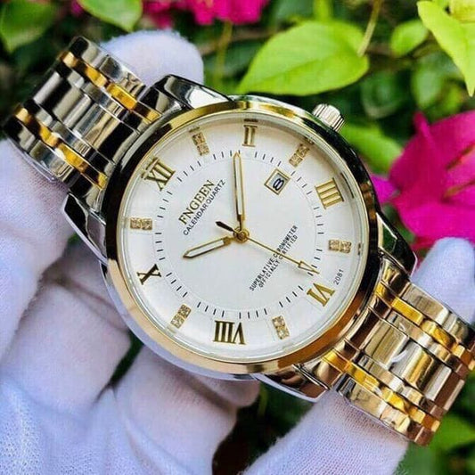 Original - Fngeen Men's Calendar Fashion Casual Business Watch - Waterproof Explosion