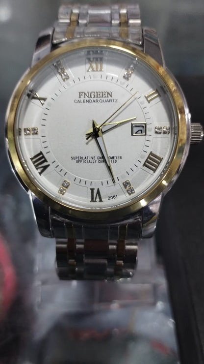 Original - Fngeen Men's Calendar Fashion Casual Business Watch - Waterproof Explosion