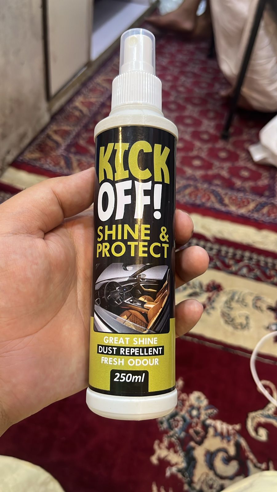 KICK OFF! Shine &amp; Protect Advanced Car Polish &amp; Paint Sealant