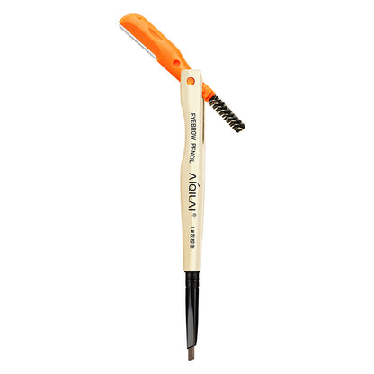 Aiqilai 3 in 1 Eyebrow Pencil | Eyebrow Pencil Gel | Anti-Smudge