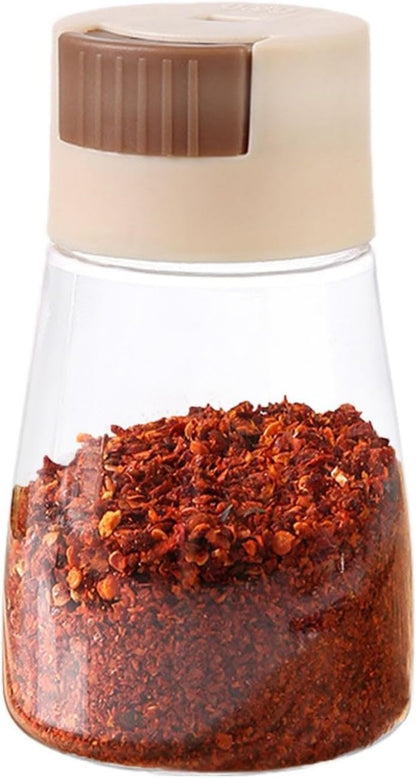 Measurable Control Spice Bottle Spice Jar with Press Control Cap | Kitchen