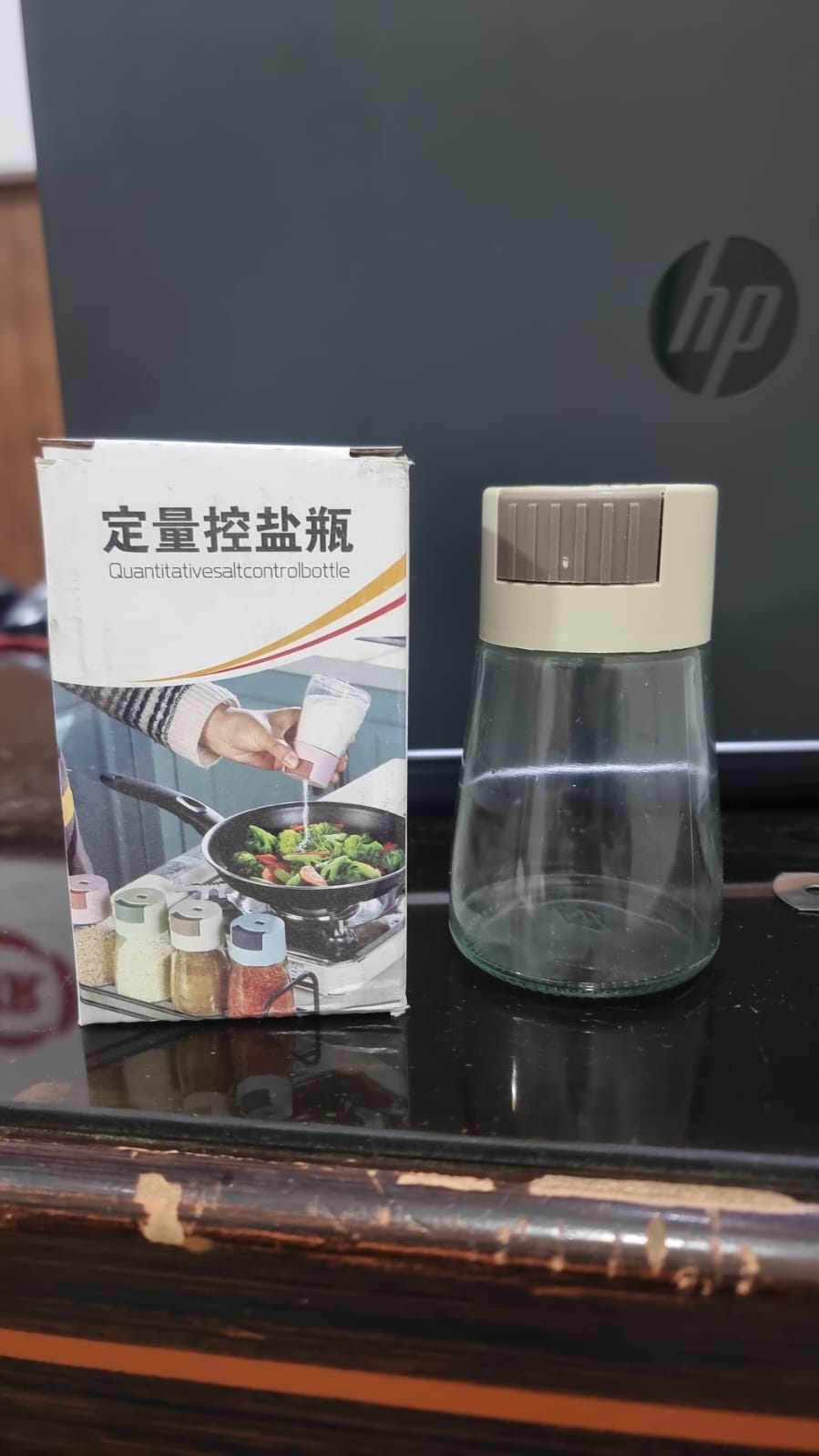 Measurable Control Spice Bottle Spice Jar with Press Control Cap | Kitchen