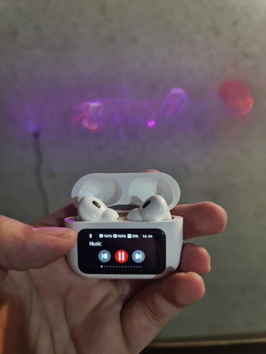 A9 Pro Digital Display Case Airpods / ANC/ENC Touch Screen Wireless