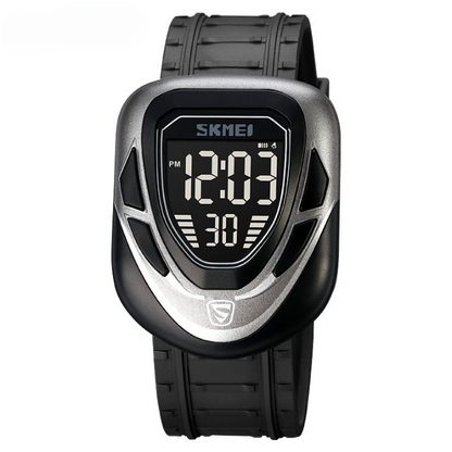 Skmei 1833 Digital Sports Men's Watch with LED Display, Waterproof, Multiple Time