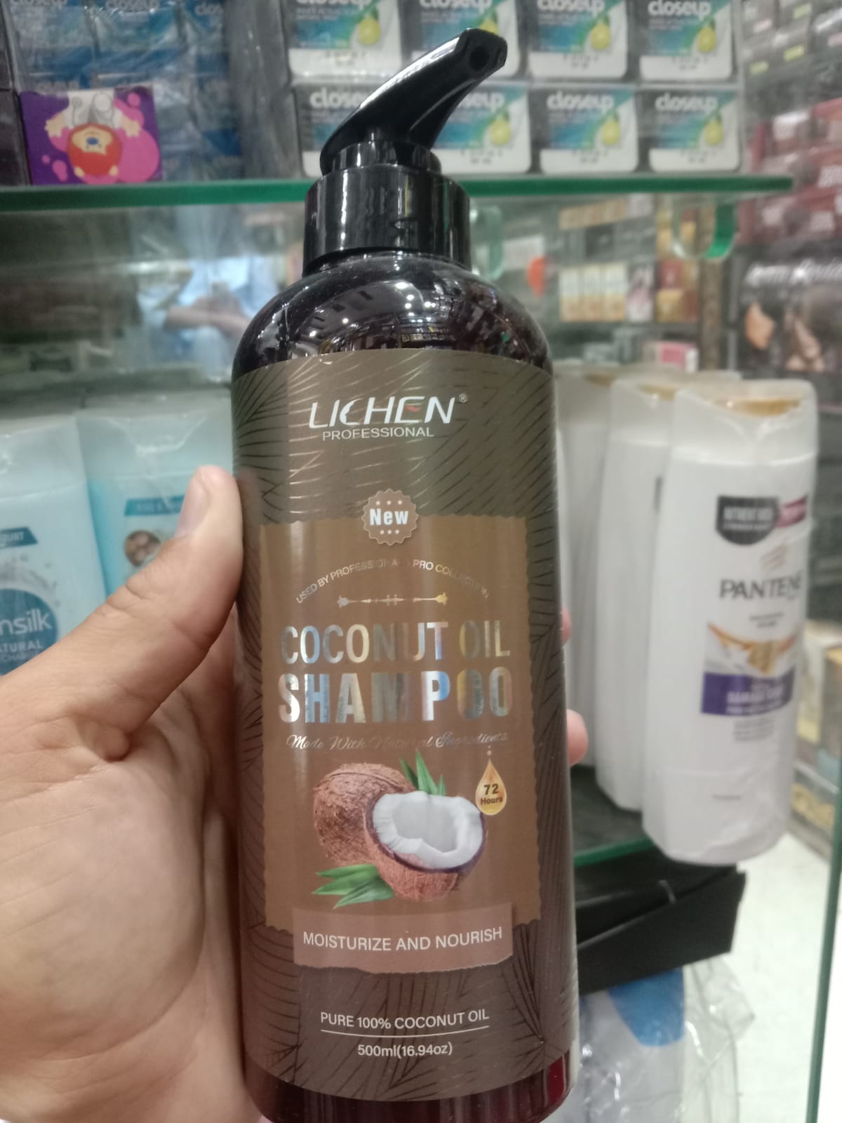 Lichen Hair Shampoo - Lichen Coconut Oil Shampoo, Sulfate Free, Paraben Free,