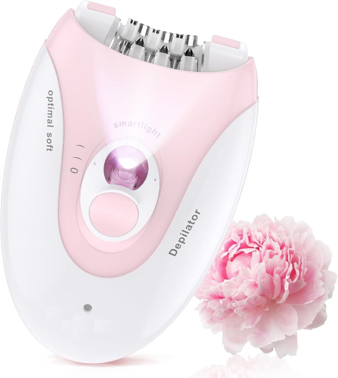 Daling DL-6032 Cordless Ladies Epilator with 2-Speed Adjustment, Painless Hair Removal, Rechargeable,
