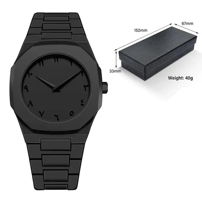Full BLACK AURA Quartz Watch Lightweight Design, , Premium Quality &amp;