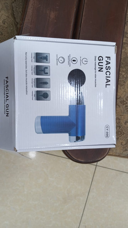 C006 Gold Edition Fascial Gun Massager High-Power Percussion Therapy Device for