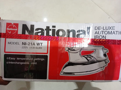 (NW000430) National IRON Supreme De-Luxe Automatic Model no NI-21AWT