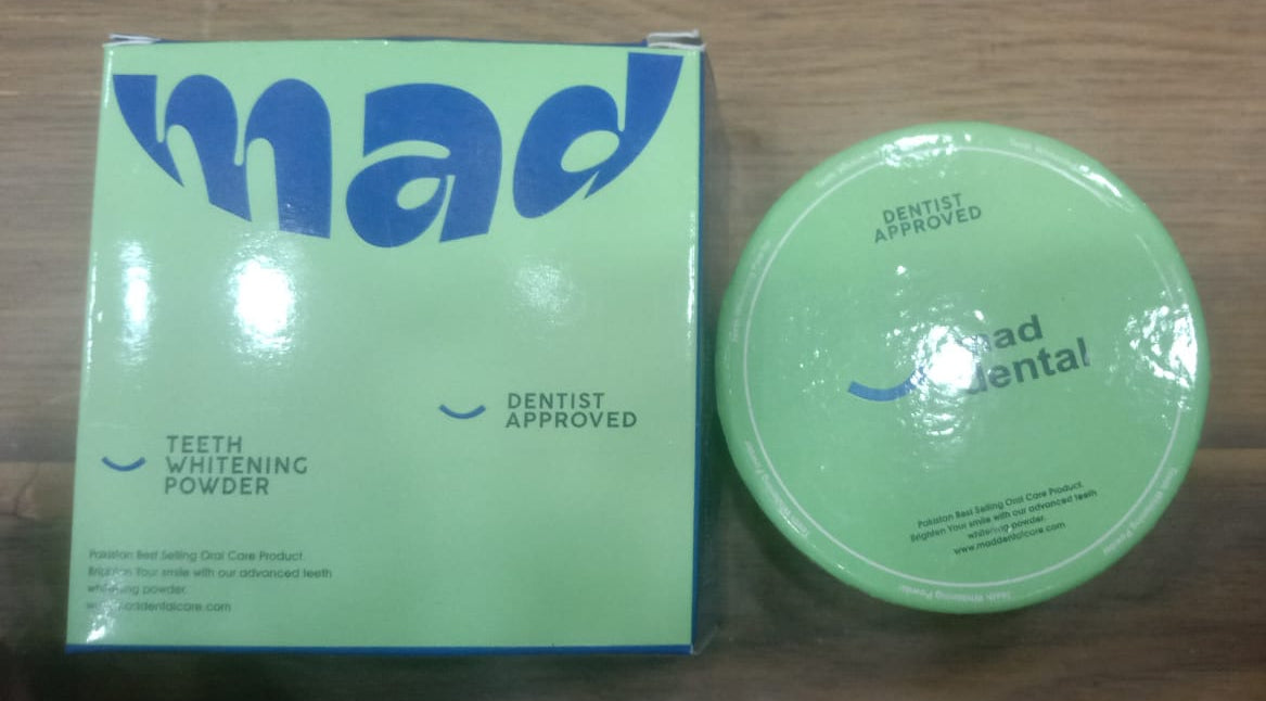 Teeth Whitening Powder Fresh Breath &amp; Clean Smile - 30gram