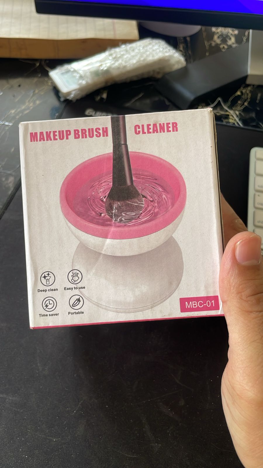 Electric Makeup Brush Cleaner Machine Gentle And Efficient Cleaning USB Powered Electric