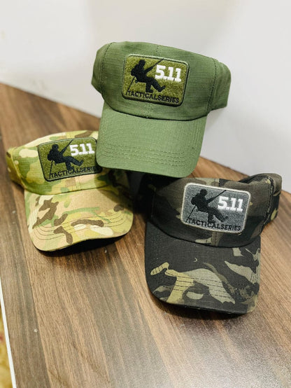 5.11 Tactical Series Camouflage &amp; Military Style Adjustable Caps - Unisex Outdoor