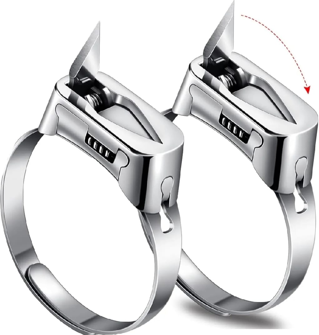 Adjustable Self Defense Ring - Self Defense Ring Knife - Hidden Blade