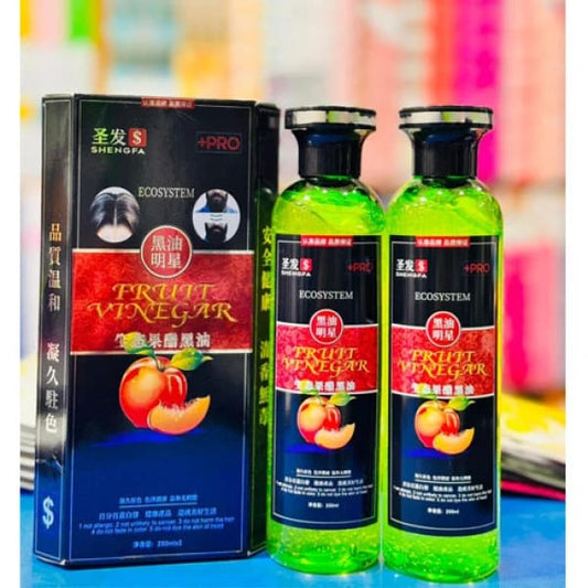 Ecosystem Fruit Vinegar Hair Color Gel Dye Nourishing, Long-Lasting Hair Color - CheckNpays