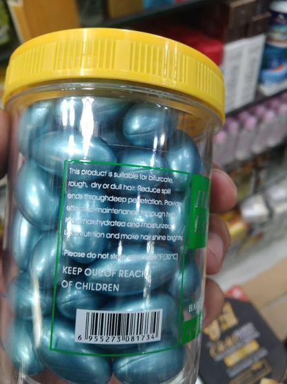 Hair Soften Essence Capsules 60 Softgel Capsules for Nourishing, Hydrating &amp;