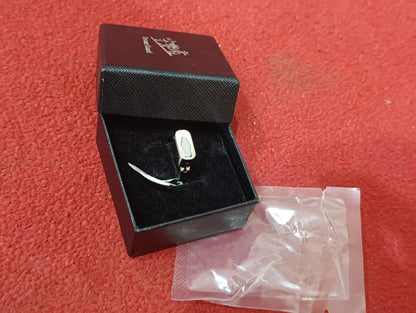 Stainless Steel Self-Defense Ring with Hidden Blade Adjustable Mini Knife Ring