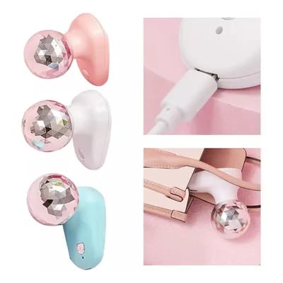 Pack Of 01 - Mini Massager USB Rechargeable Handheld Device with