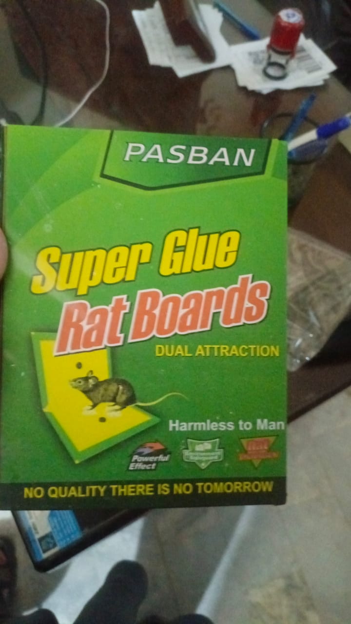 Mouse Glue Trap Strong Adhesive Rat Glue Board &amp; Rodent Catcher