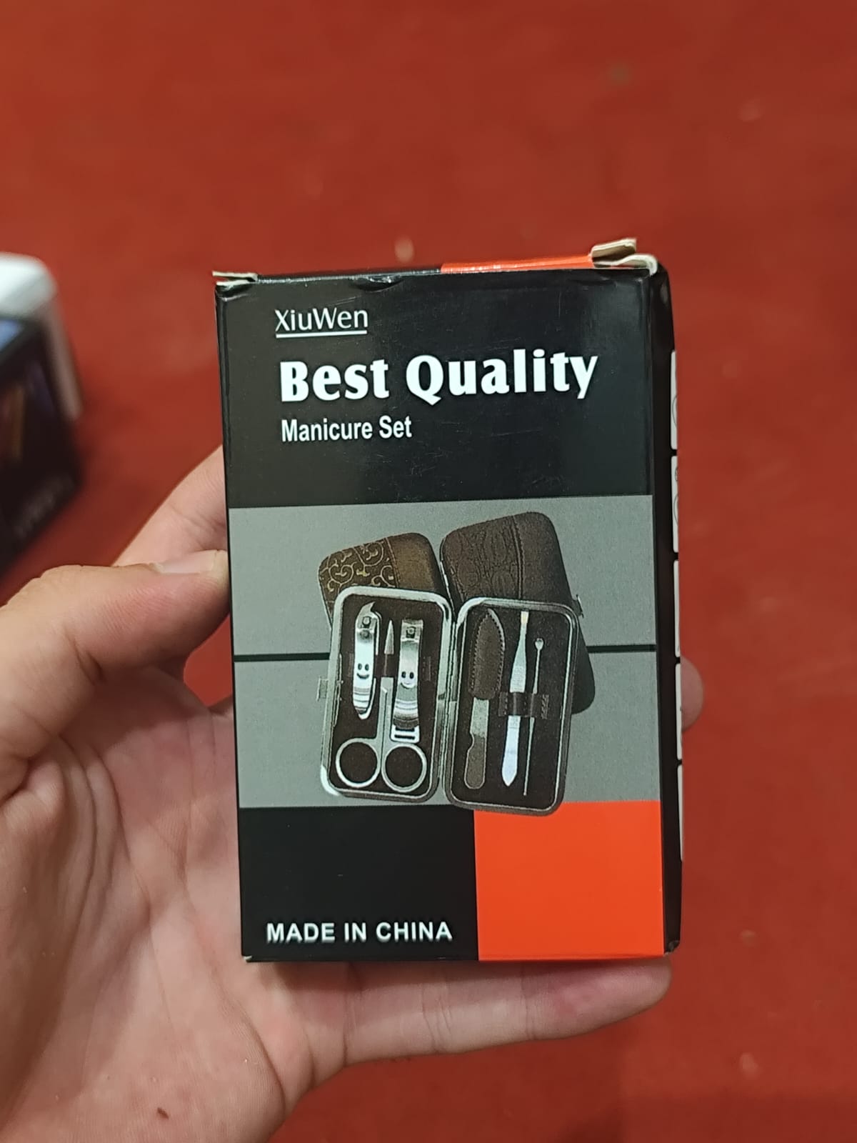 Premium Manicure &amp; Pedicure Kit Stainless Steel Nail Clippers Set with - CheckNpays