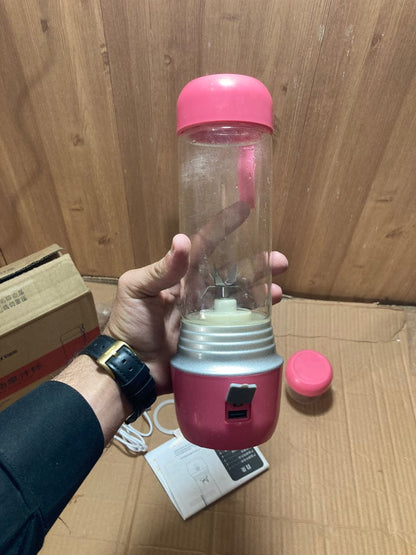 Imported Rechargeable Portable 420ml Blender with 6 Blades - Portable Blender with