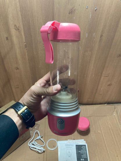 Imported Rechargeable Portable 420ml Blender with 6 Blades - Portable Blender with
