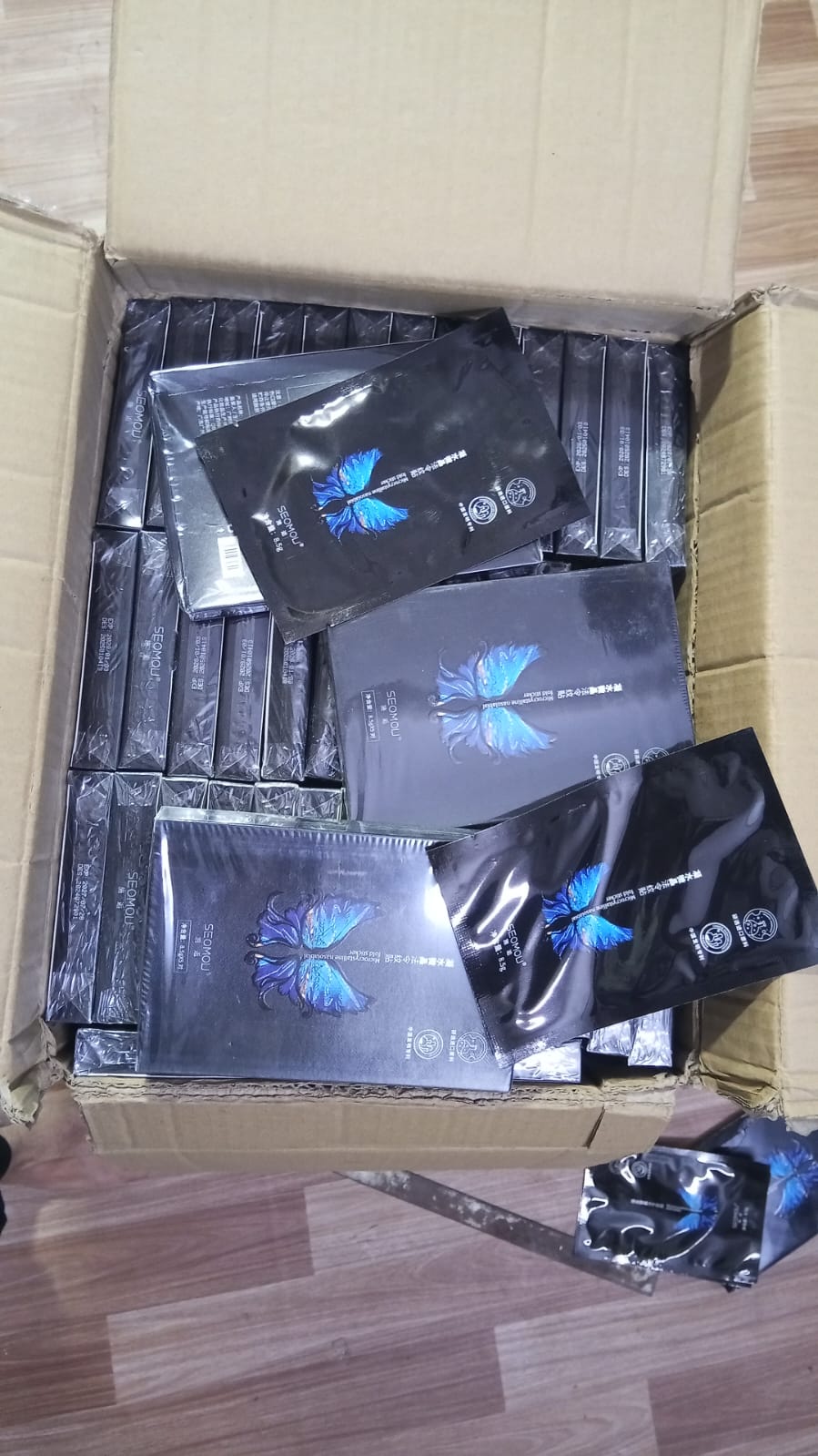 Hyaluronic Acid Microcrystalline Patches Nasolabial Fold &amp; Wrinkle Removal Lifting Mask - CheckNpays