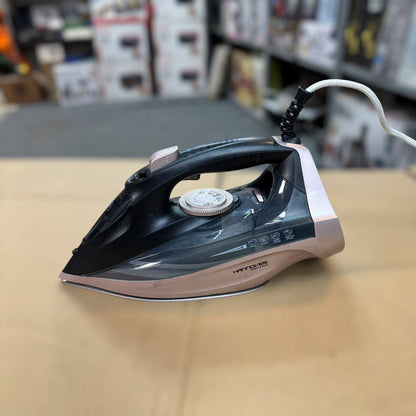 Hannover Steam Iron 2200W German Lot | Ceramic Soleplate, Vertical &amp; - CheckNpays