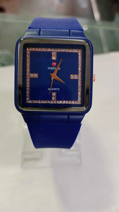 Stylish Waterproof Rubber Strap Watch Sporty &amp; Durable Design Water Proof - CheckNpays