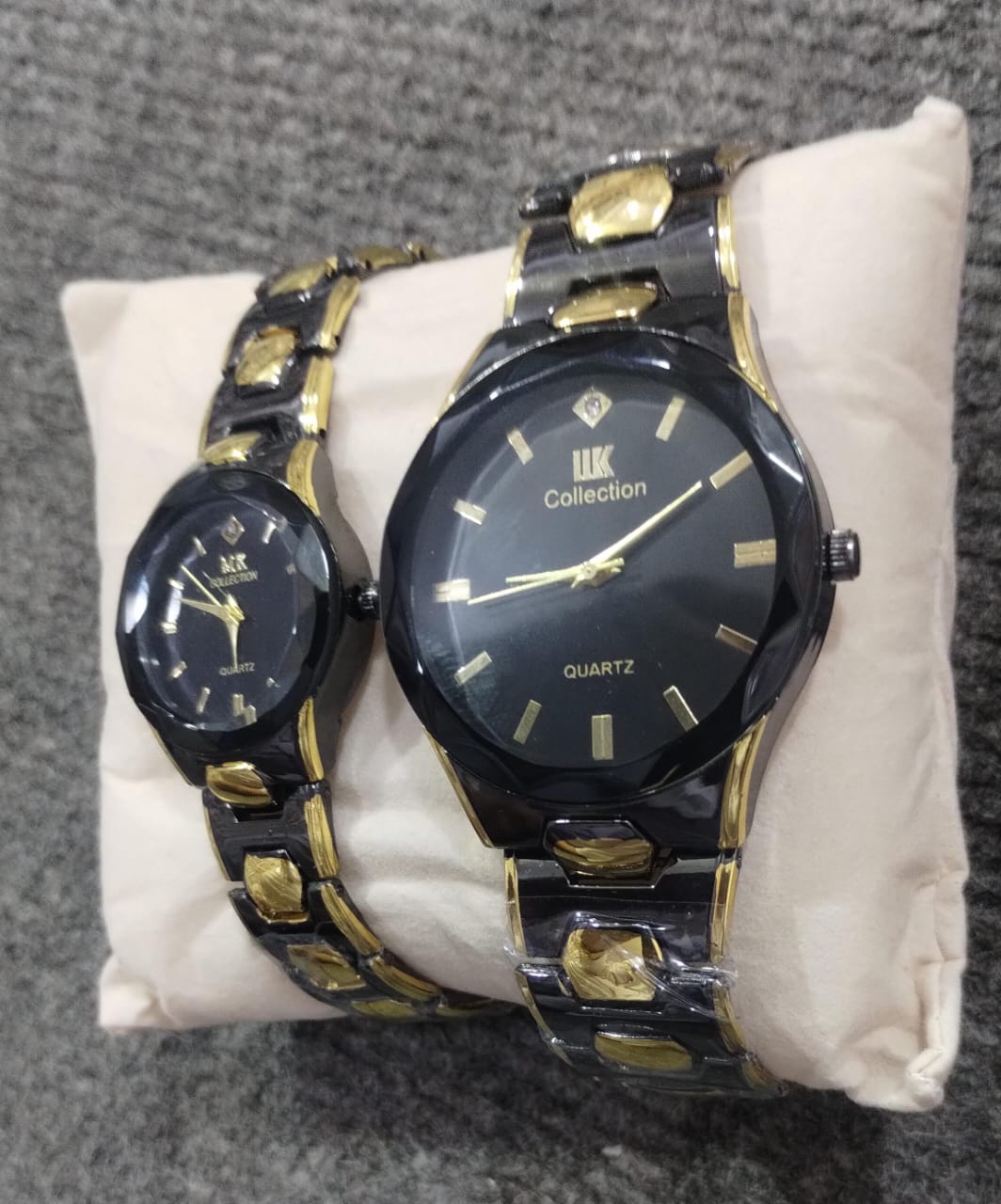 Elegant Couple Watch Set Luxury Quartz Wristwatches for Him &amp; Her