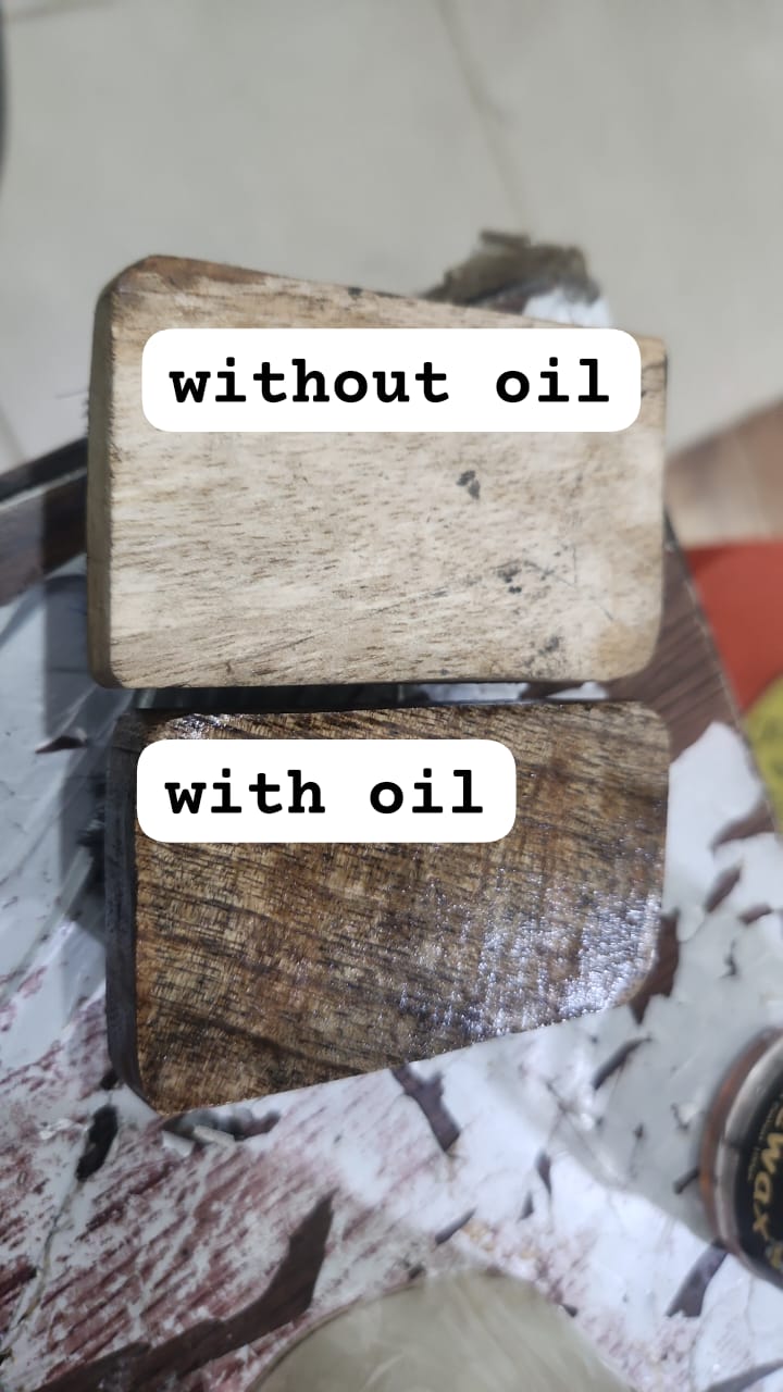 Wood Wax Oil for Furniture Natural Finish &amp; Deep Wood Nourishment