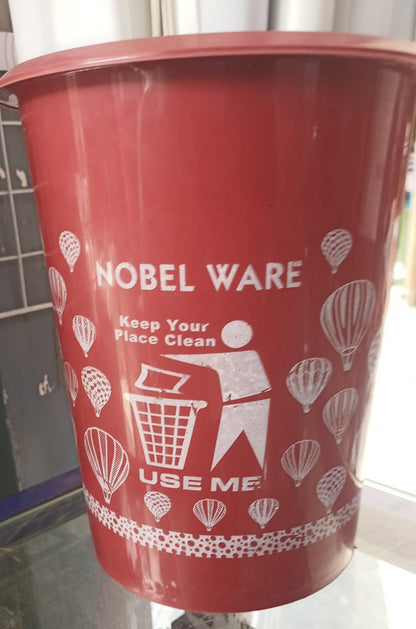 Durable Plastic Dust Bin 10 Liter Capacity | Multi Color | - CheckNpays