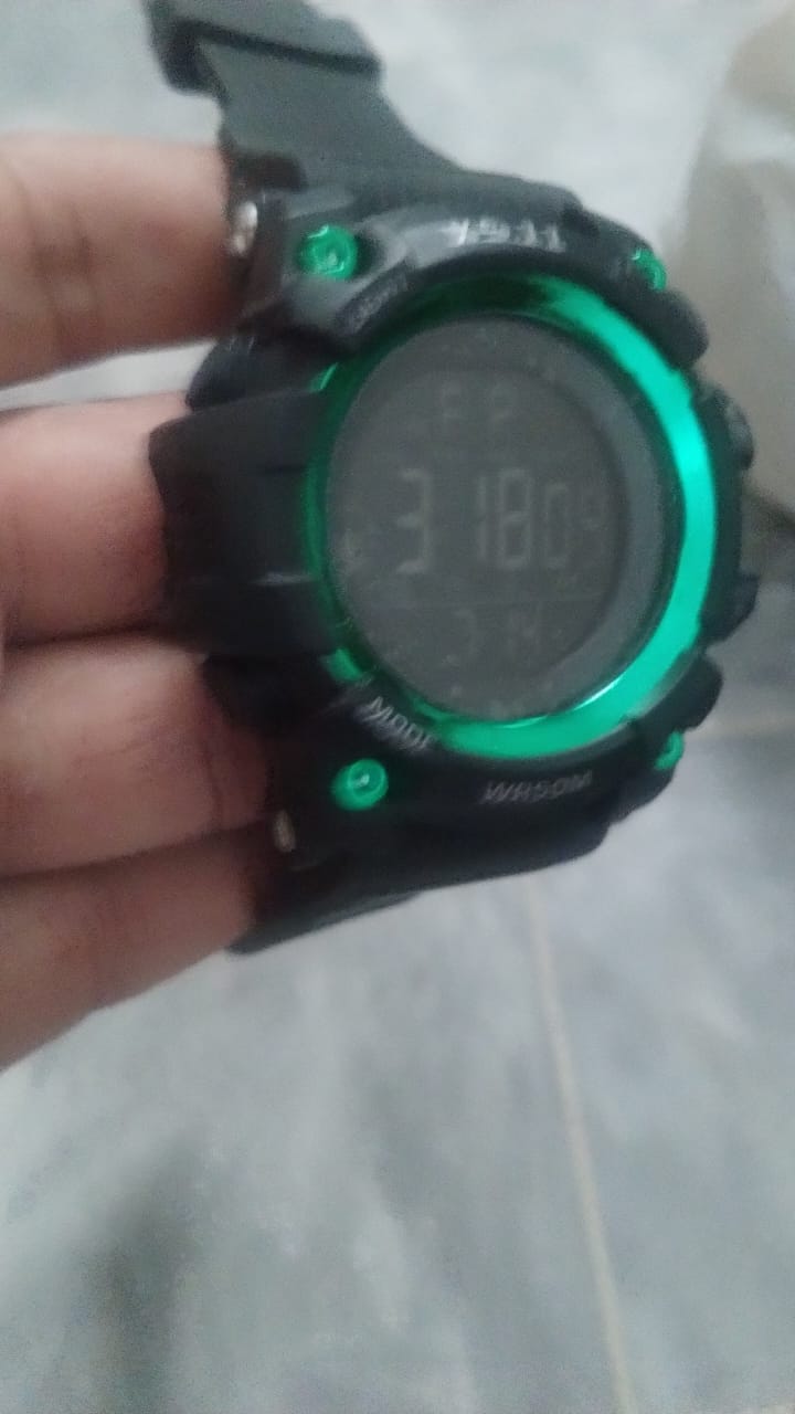 Waterproof Men's Digital Sports Watch Mens' Stylish Sport Watch (Without Box) - CheckNpays