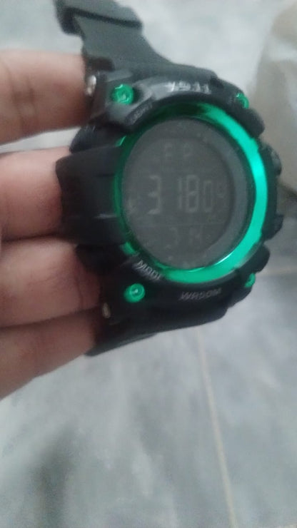 Waterproof Men's Digital Sports Watch Mens' Stylish Sport Watch (Without Box) - CheckNpays