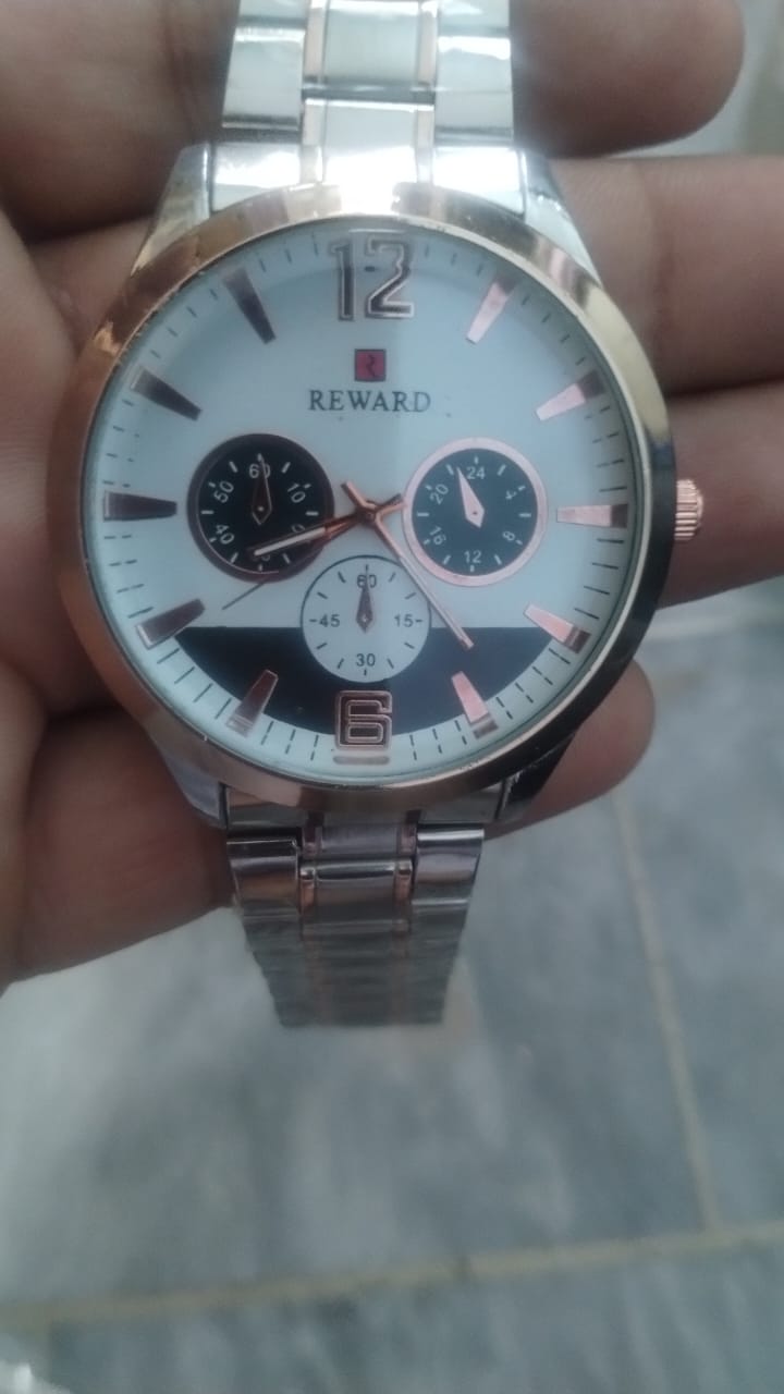 REWARD Men’s Watch Premium Quality, Waterproof, Stylish Design (with Gift Box) - CheckNpays