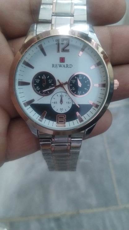 REWARD Men’s Watch Premium Quality, Waterproof, Stylish Design (with Gift Box) - CheckNpays