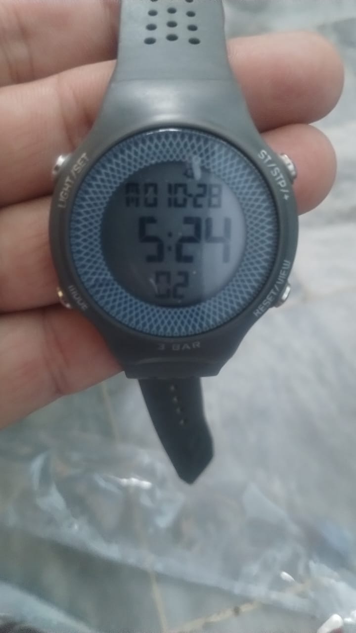 Silicon Digital Watch - Waterproof, Luminous Display, Automatic Movement, Sporty Design, No - CheckNpays