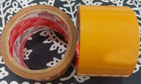 Packing Tape 3 Inch 40 Yard Johnsons 40 Yard Heavy-Duty Clear - CheckNpays