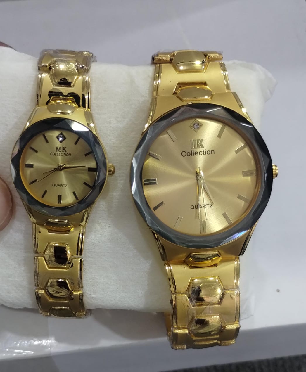 Elegant Couple Watch Set Luxury Quartz Wristwatches for Him &amp; Her