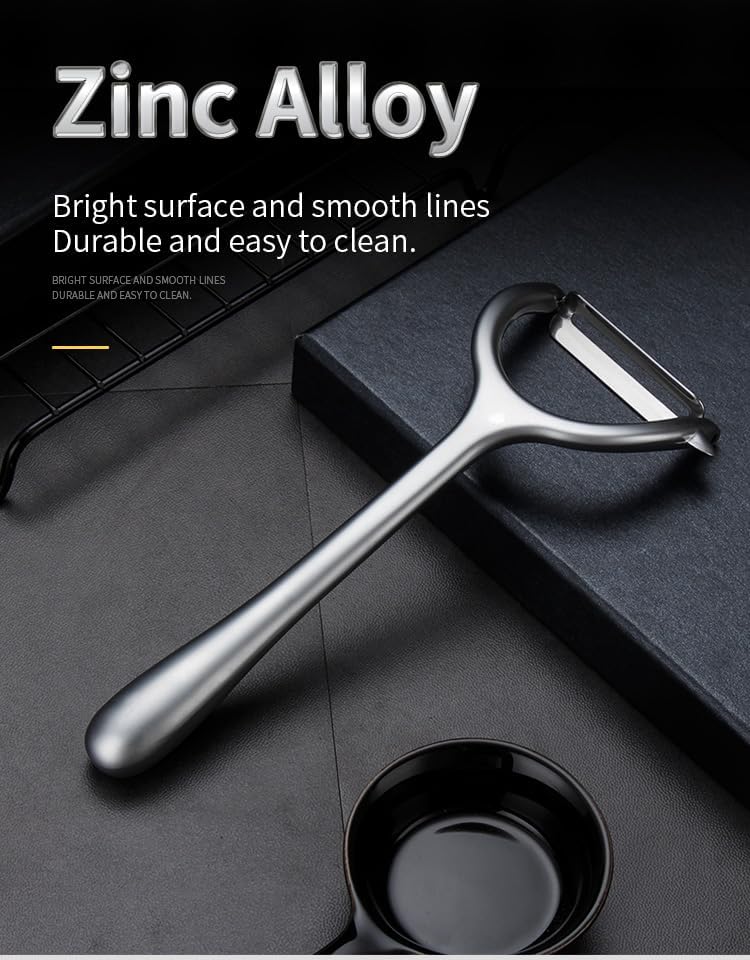 Stainless Steel Vegetable Peeler Dual Blades for Effortless Peeling - CheckNpays