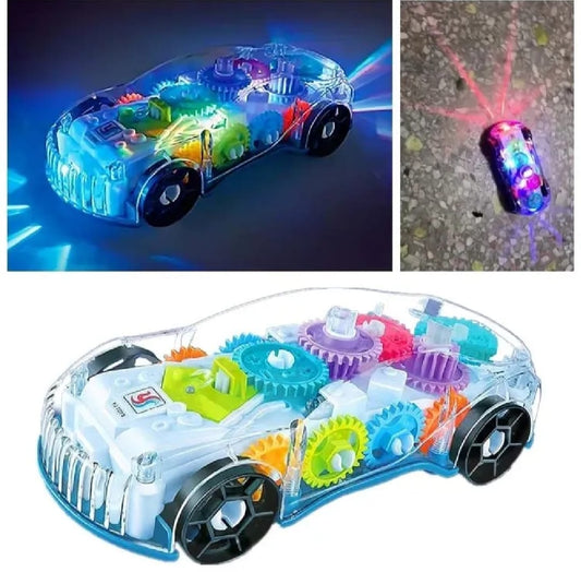 360° Rotating Future Musical Car Toy with Lights For Kids, Boys