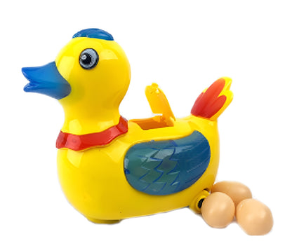 Musical Electric Lay Eggs Duck Toys For Kids and Boys - Battery