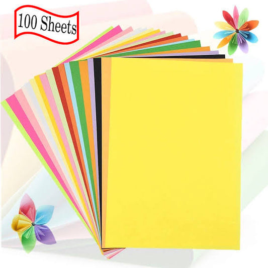 Pack Of 100 Ledger Paper Sheets with Pre-Printed Rows &amp; Columns for