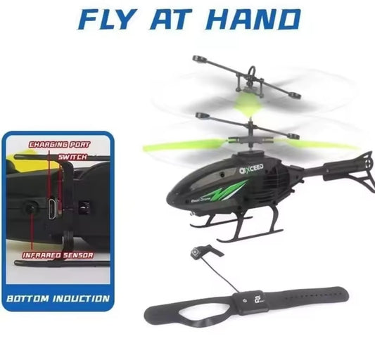 New Remote Control Aircraft Sensing Watch Watch Remote Control Aircraft Children'S Toy