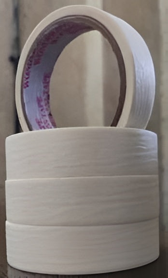 1 Inch Paper Masking Tape 15 Yards, Strong Adhesion, Clean Removal, - CheckNpays